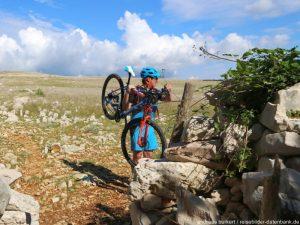 Kroatien Krk Biken Hlamberg Mondweg 5